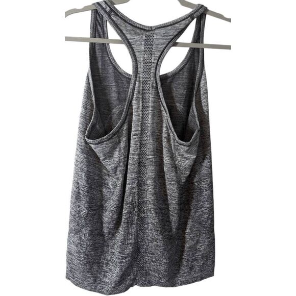 LULULEMON ATHLETICA Swiftly Tech Racerback Tank 'Black/White (Ombre)' Size 12 - Picture 7 of 10
